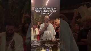 Amazing Blackcoffee at Santanna Mykonos #electronicmusic  #blackcoffee #dj