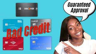 5 Credit Cards That Offer Guaranteed Approval - Bad Credit OK | Rickita