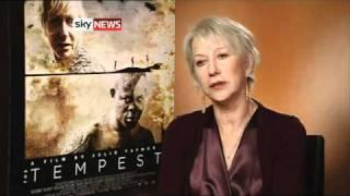 Helen Mirren on 'The Tempest'