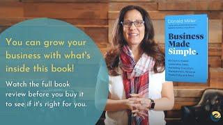 Business Made Simple by Donald Miller Book Review - A review by Kimjera Whittington