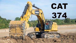 Flannery Plant Hire's New CAT 374. #caterpillar #cat