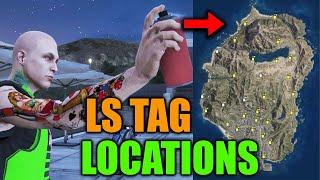 LS Tags Locations & Street Artist Outfit Guide in GTA 5 Online