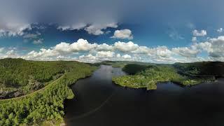 Droneflight Hynnekleiv Lake