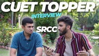 CUET Topper Interview | SRCC | My Strategy of cracking CUET