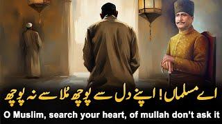 Aye Musalman Apnay Dil Sy Poch | Allama iqbal Urdu Poetry | Kalam-e-iqbal | Iqbaliyat in urdu