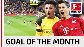 Top 10 Goals April - Vote For The Goal Of The Month