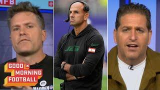 GMFB | Is Robert Saleh's Lebanese flag patch reason Jets fired him? - Kyle Brandt & Peter debate