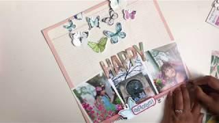 Happy Explorers | Scrapbook Layout Process Video