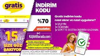 Gratis İndirim Kodu Nasıl Kullanılır? Nereden ve Nasıl Alınır?