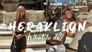 HERAKLION GREECE TRAVEL VLOG | What to do? - Crete