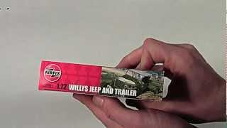 Airfix 1/72 Willys Jeep and Trailer # 01322 www.eModels.co.uk