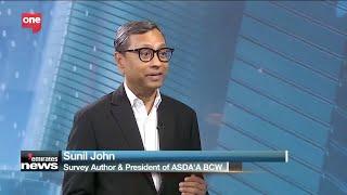 Sunil John,President of ASDA'A BCW joins Emirates News to discuss results from thr Arab Youth Survey