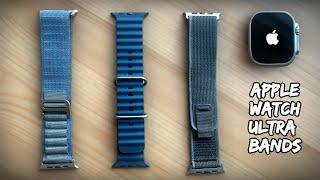 Which one is the best? | Reviewing the Official Apple Watch Ultra bands