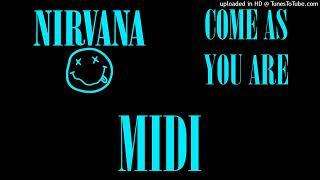 Nirvana - Come As You Are (MIDI)