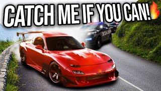 *CRAZY!* STREET RACERS VS. POLICE [High Speed Chases!]