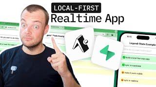 How to build local-first #Expo Apps