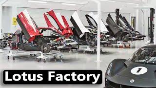 Lotus Factory Tour, Sports Car Production in England