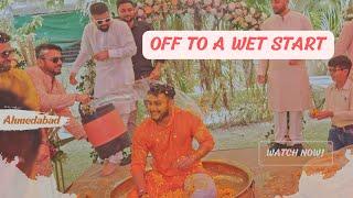 Off to a wet start | Parth's Wedding | 2022