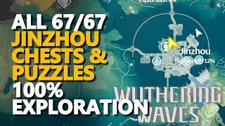 All Chests Jinzhou 100% Exploration Wuthering Waves