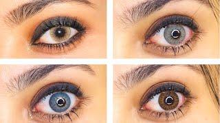 My contact lens collections || Bella Elite contact lenses || O-Lens contact lenses || Fatima Soori