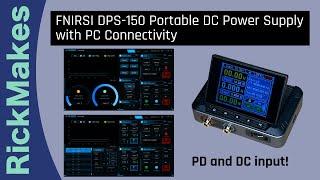 FNIRSI DPS-150 Portable DC Power Supply with PC Connectivity