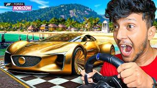 DRIVING SUPER EXPENSIVE FASTEST CAR!  FORZA HORIZON 5 | LOGITECH G29