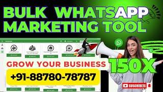 Wa Sender 3.5.0  Bulk WhatsAap Marketing Tool Tutorial in Hindi | Bulk WhatsApp