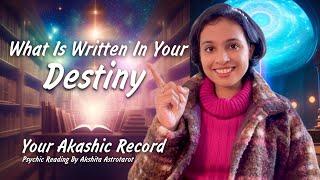 From Your Akashic Records: What Is Destined To Happen Next In Your Life️️️️️Tarot Astrology