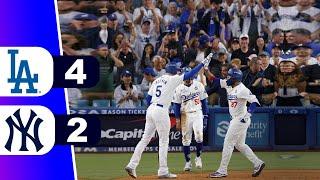 ¡LOS DODGERS, A UN JUEGO! DODGERS 4 YANKEES 2  JUEGO # 3 SERIE MUNDIAL - MLB | REY DEPORTIVO