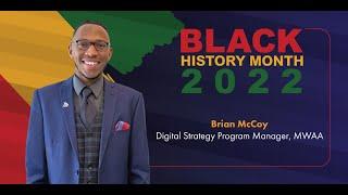 Black History Month 2022 - Brian McCoy