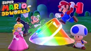 The Super Mario 3D World - Full Game 100% Walkthrough