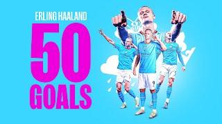 ERLING HAALAND JOINS 50 CLUB | Every goal for Man City so far!