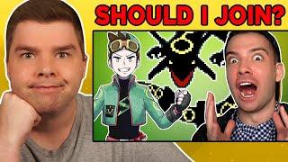 Recruit Reacts to Pokemon Emerald But I'm Team Sky