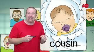 Family Story for Kids from Steve and Maggie - Speaking and Learning Wow English TV