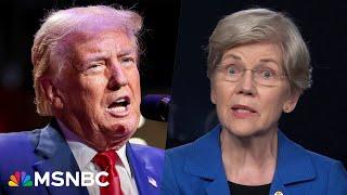 ‘This is really creepy’: Sen. Warren eviscerates Trump’s message to women voters