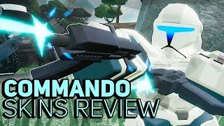 All NEW Commando Skins Review | How to get Trooper & Pirate Skins | TDS Commando Update