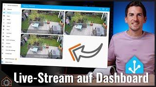 Kamera-Livestream mit WebRTC auf Home Assistant Dashboards