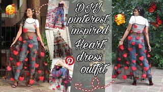 Diy Heart Dress | easy step by step tutorial | DREAM Episode 42 | Dreampatel!