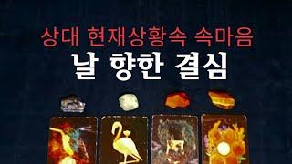 [타로속마음]당신을 향한 속마음결심,미친듯이 생각해요 이유,어떻게 #타로 #속마음 #재회
