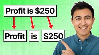 How to Extract Any Part of Cell Automatically in Excel