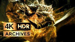 The Hobbit - The Desolation of Smaug ● Part 3 of 3 ● The Hobbit And The Dragon [ HDR - 4K - 5.1 ]