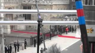 Royal Wedding: Dress: Mini View from the Press Standup