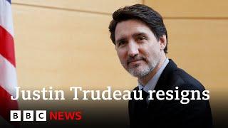 Justin Trudeau resigns as Canadian prime minister | BBC News