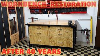 WORKBENCH restoration, after 40 years