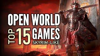 Top 15 Best Open World RPG Games Like SKYRIM That You Should Play | 2024 Edition