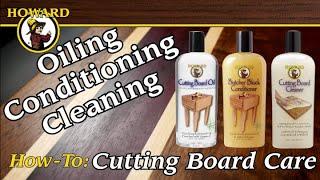 Caring for Wooden Cutting Boards and Butcher Blocks