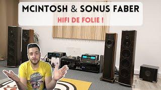 ÉNORMES Ampli stéréo McIntosh MA12000 - MA8900  // Sonus Faber Maxima & Olympica Nova