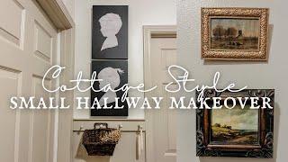 HALLWAY | ADDING VINTAGE STYLE HOME TO MY SMALL HALLWAY | HALLWAY DECORATING IDEAS!