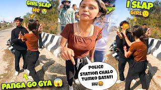 Pagal Ldki Ne Mujhe Thappad Mara||Angry Girl Attack On MeKawasaki h2r