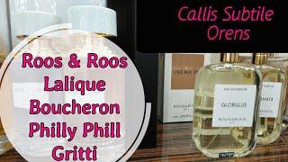 Затест новинок Gritti, Roos & Roos, Lalique, Philly Phill  др Распаковка Orens Callis Subtule.